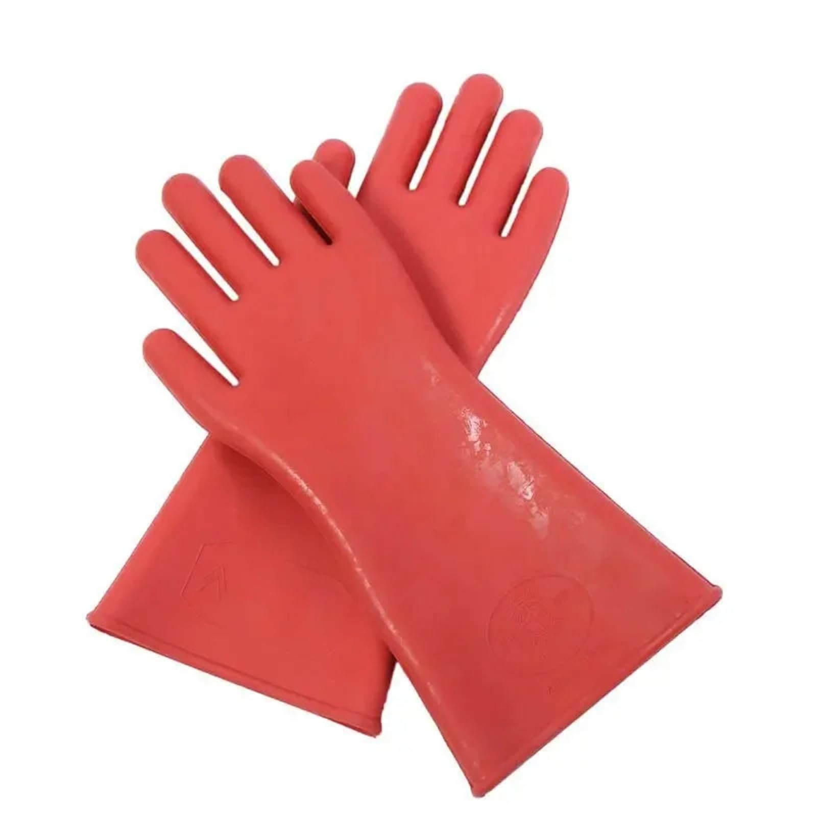Generisch 12KV-Hochspannungs-Isolierhandschuhe | Sicherheitsschutzhandschuhe For Installateure Und Elektriker, Elektrische Wartung