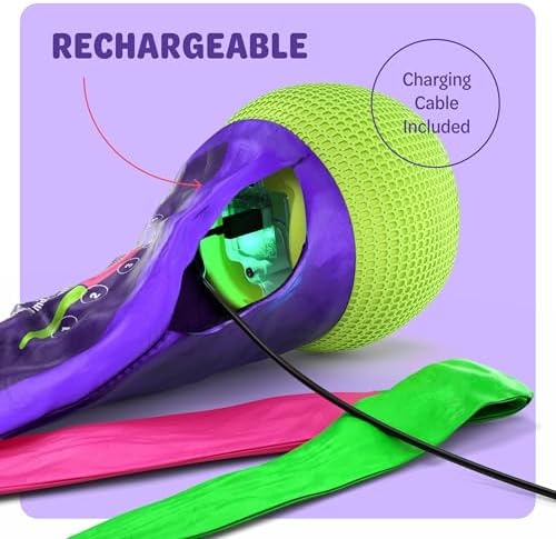Light-up Slingtail Ball Toy - Baseball Tail Toys for Boys Ages 8 9 10 11 12 13 - Birthday Gifts for Teens - Teen Boys Gift Ideas - 12 Year Old Boy Gifts - Summer Beach Outdoor Games for Kids, Teenage - 3