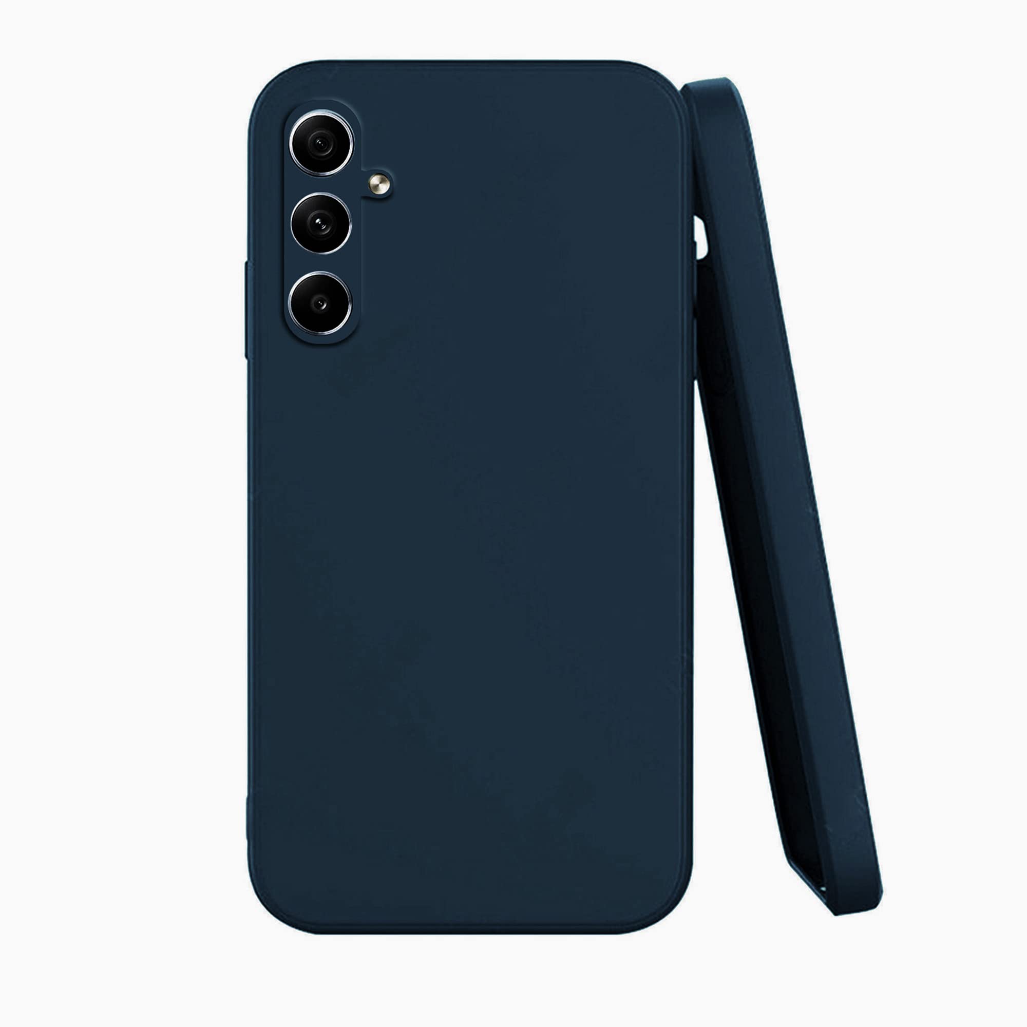 Knotyy Rubberised Back Cover for Samsung Galaxy A54 5G | Inner Velvet Fabric Lining | Matte Silicone Flexible |Raised Bumps for Camera & Screen Protection Back Case Cover - Blue (B0C1NFQX52) Amazon Price History, Amazon Price Tracker