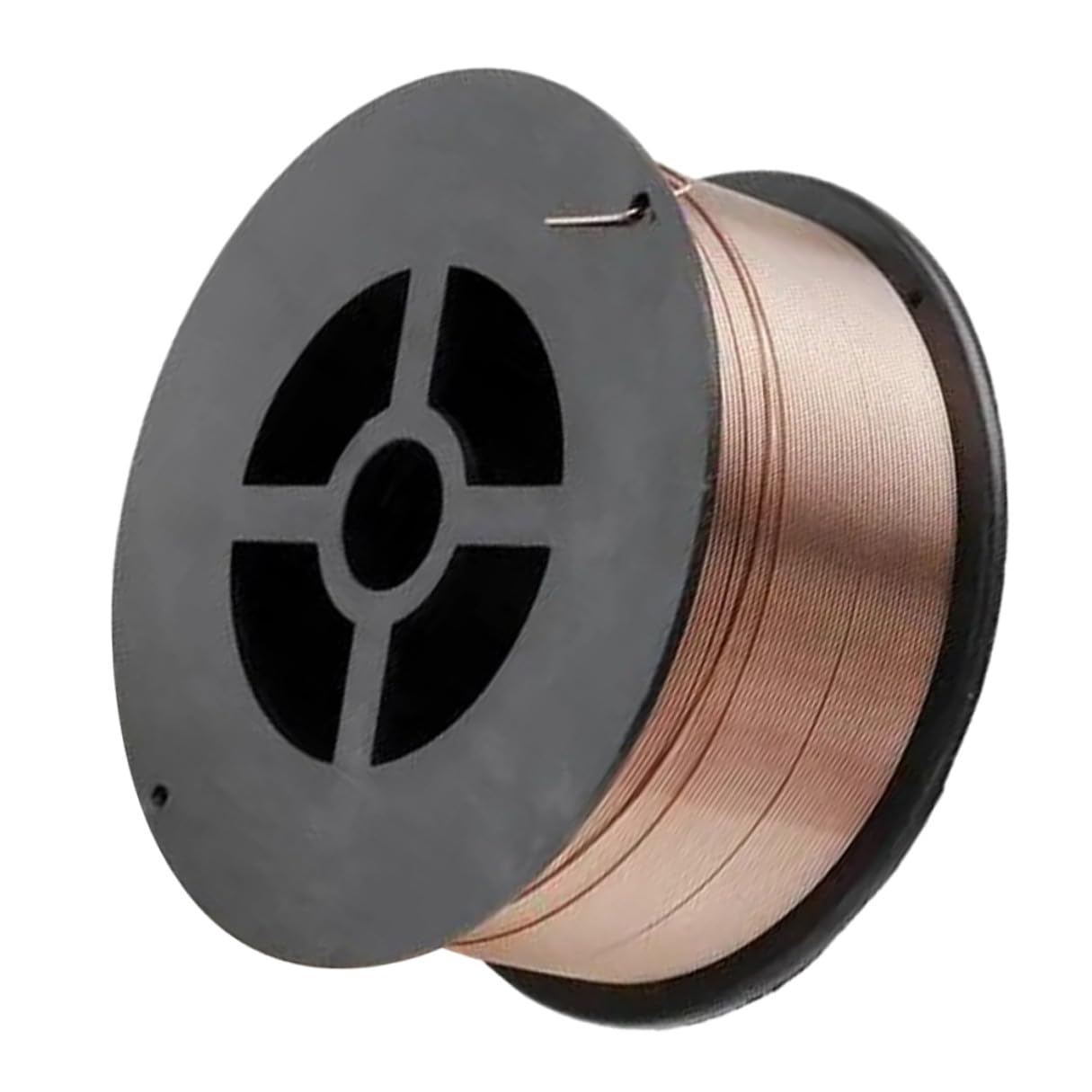Rollo de Alambre de Soldadura de Acero al Carbono Er70s-6, Núcleo Fundente sin Gas, 1,2 Mm, 1 Kg, para Soldadura Industrial en Construcción, Automoción y Maquinaria
