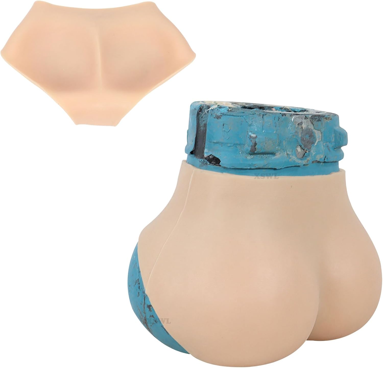 Adima Crossdresser Siliconen Slipje Pluggable Sissy Panty Dikke
