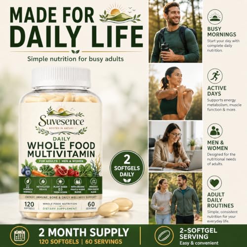 Suvesence Natural Multivitamin & Minerals