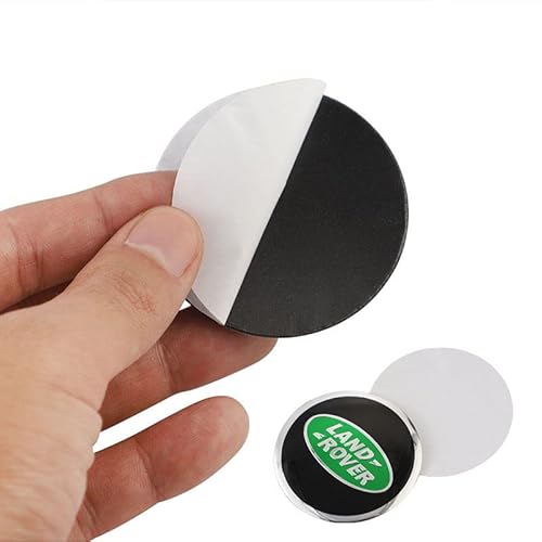 AMbAyZ 4 PCS 56mm Auto Hub Center Caps Adesivi per...