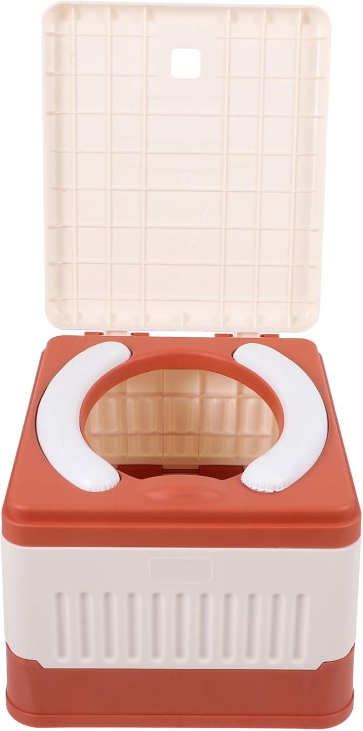 Foldable Camping Toilet Portable Adult Potty Car Storage Container Emergency Outdoor Travel Closestool