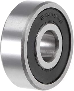 uxcell 6301-2RS Deep Groove Ball Bearing 12x37x12mm Double Sealed ABEC-3 Bearings 1-Pack