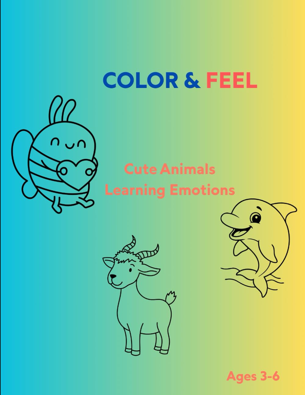 Color & Feel: Cute Animals Learning Emotions