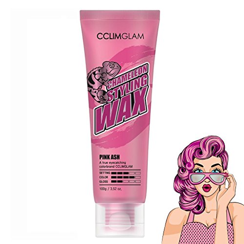 [CCLIMGLAM] Chameleon Styling Wax 100g - Pink Ash / Daily Hair Color Change Wax