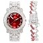 L0504RNB ZZ Silver Blood Red