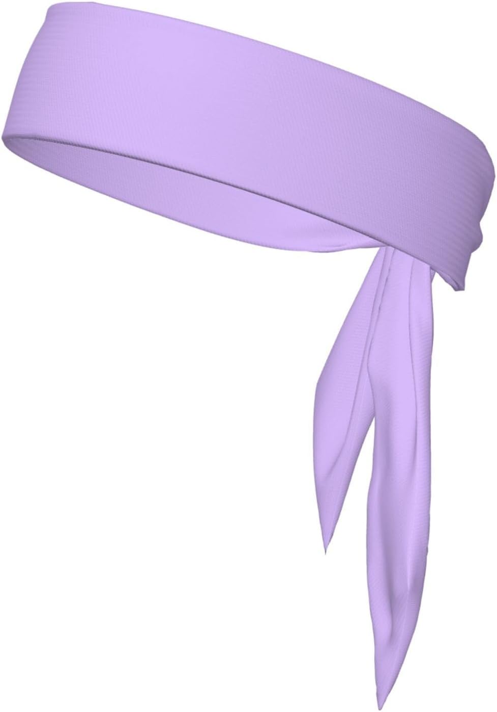 Tie Headband Men Women, Lavender1 Print Sports Sweatband | Adjustable Tie-Back, Moisture Wicking. For Running Yoga Tennis Basketball Cycling Workout, Lavender1 Pattern