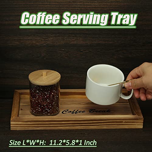 Mrpapa Coffee Pod Holder With Coffee Tray, Farmhouse Kcup Coffee Pod Holder Storage Basket With Handle,Coffee Bar Accessories Organizer For Countertop (Wooden) #TOP3