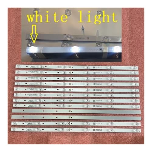 CLBZBGKPVP(売店) LEDバックライトストリップ(ホワイトライト)TCL 55c815 55C715 55C715X1 55C717 55C716 55C78 55C811 55C815Kに適合 ライトストリップ(Kit 12pcs 1 TV)