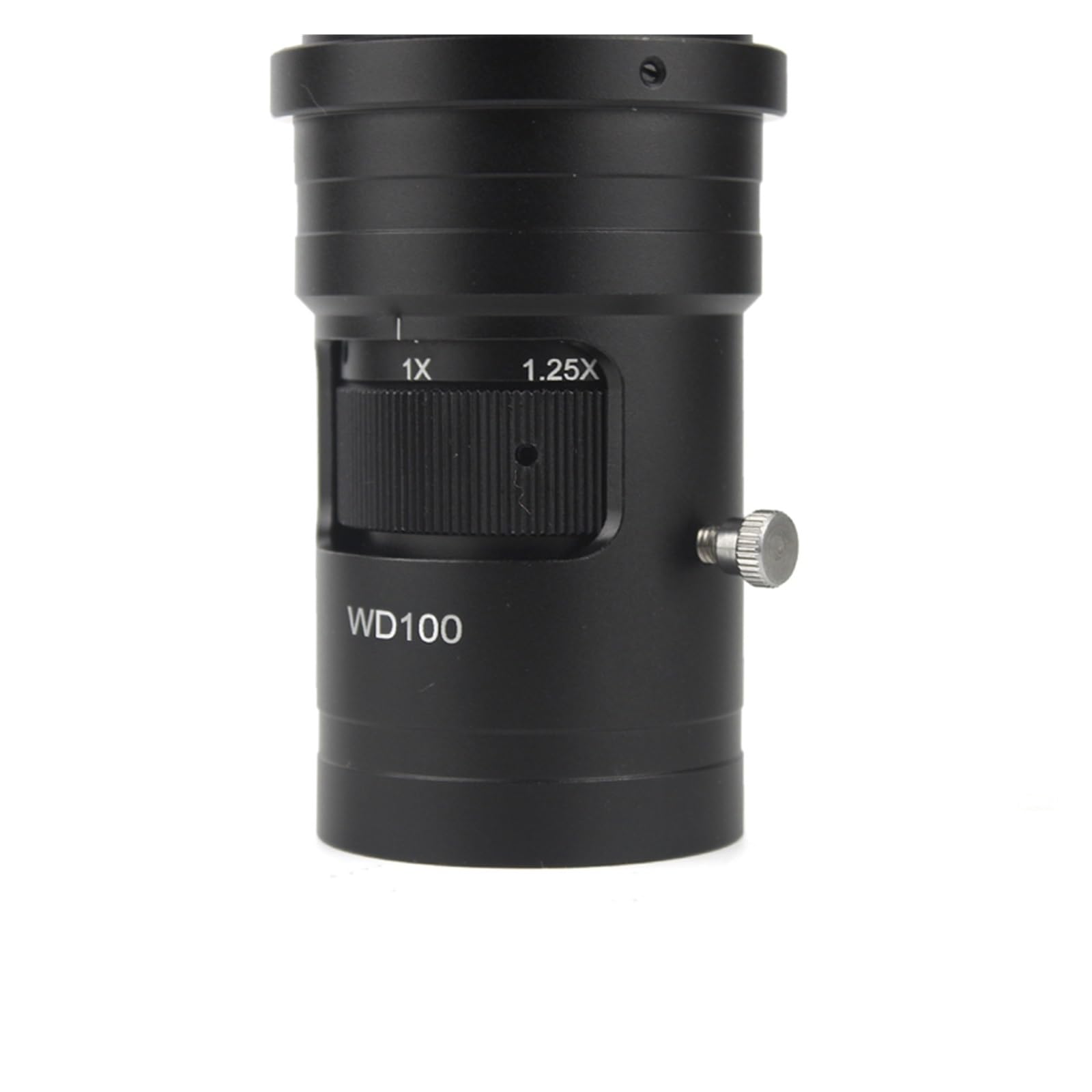 Professionelles Mikroskop-Objektiv, 10X- 200X 0,7X-5X WD100 Einstellbare Vergrößerung C-Mount-Zoomobjektiv Industrielle Videomikroskopkamera Einfach zu benutzen und einzurichten