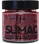 A Spice L'affaire Sumac Le Moyen-Orient Spice & Mélange d'assaisonnements, no MSG, Non-OGM, Sans remplisseur. Parfait pour la viande, le poulet, le poisson, les légumes, les salades & Dips. 100 g (3.5 oz) Jarre de signature