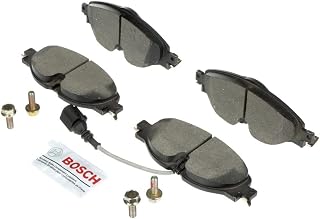 Bosch BC1760 QuietCast Premium Ceramic Front Brake Pads for Audi A3, VW Golf, Jetta, GTI, Passat - Quiet, Low Dust OE Replacement