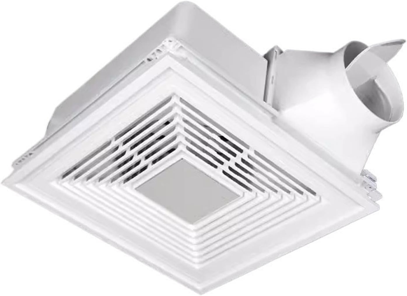 Exhaust Fans Kitchen Grease Extractor Fan Bathroom 60W Powerful Exhaust Fan Integrated Ceiling Mute Ventilation Fan 30 * 30cm Appliance Accessories