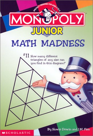 Monopoly Math Edition Monopoly Junior Math Madness (Hasbro): Dewin, Howard, Talbot, Jim ...