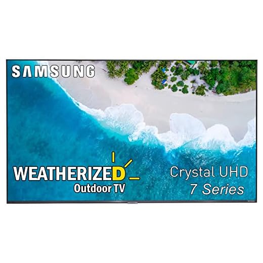 Weatherized TVs Prestige Converted Samsung 7 Series 43 Inch 4K LED HDR Outdoor Smart UHDTV - 43WTSP