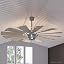 Antique Nickel, 60''W Ceiling Fan