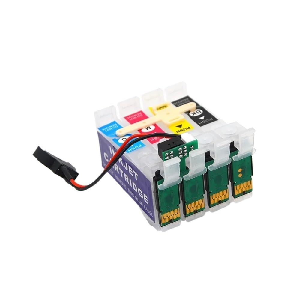 Ciss Ink Cartridge 196 197 Compatible with XP101 XP201 XP204 XP211 XP214 XP401 XP411 WF2532 Printers Auto Reset Chip