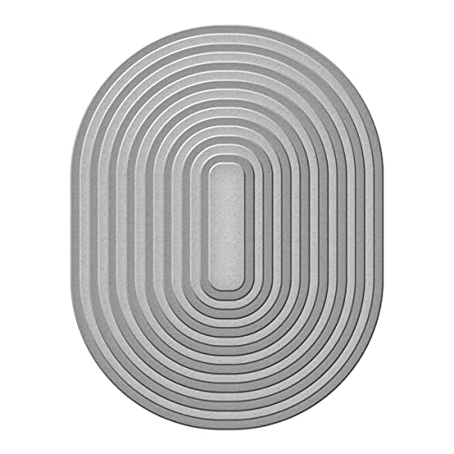 Spellbinders- Essential Stylish Ovals Etched Dies from The Stylish Ovals Collection, Metal, ONE - Image 3