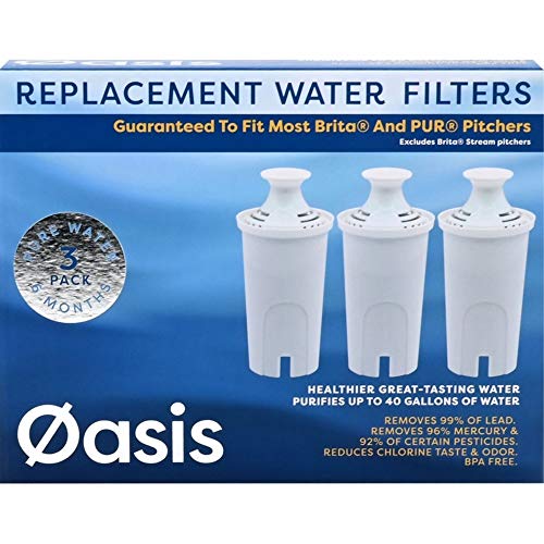 Oasis Replacement Water Filter 3 Pack3