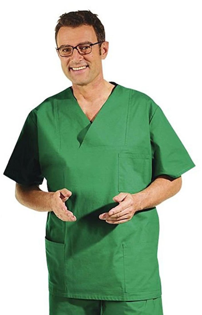 Leiber Pantalones quirúrgicos para hombre y mujer (ropa de enfermería, medicina)