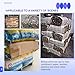 NIDAYE 14 Foot Long Bale Wire, 14 Gauge Single Loop Bundle Baling Wires, 160 Pieces Galvanized Baler Wire for Horizontal and Vertical Closed Door Manual Tie Balers