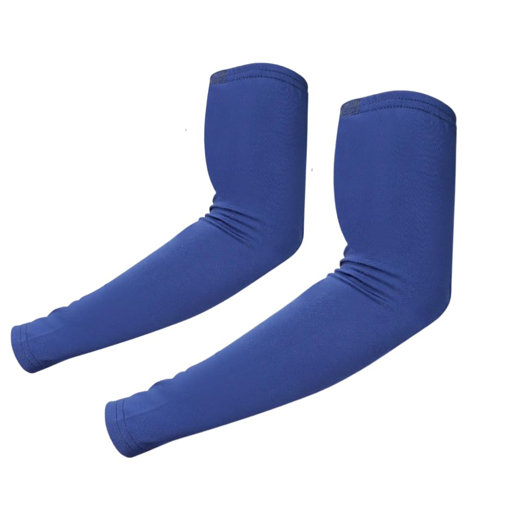 Unisex Black Arm Sleeve for Men & Women | Polycotton Stretchable Arm Cover | UV Protection Sports Sleeves for Gym, Bike Ri... - Review, Price and Buying Guide