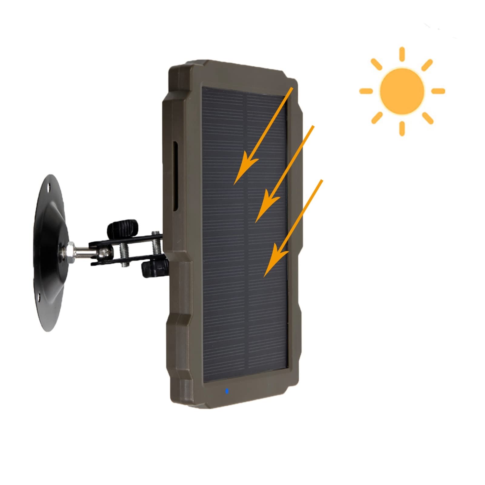 Pannello Solare Batteria del Caricabatterie Solare del Pannello Solare Esterno della Batteria 9V HC900 HC801 HC700 HC550 HC300 Telecamera Traccia