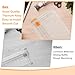 2pcs Paper Cutter Replacement Blades, Paper Trimmers Blades Portable TripleTrack Trimmer Cutting Tool for A2 A3 A4 A5 High Profile Cut
