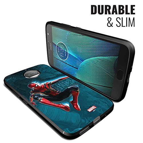 Image of MTT Spider Man Infinity War Officially Licensed Armor Back Case Cover for Moto G5s Plus (Design 278)