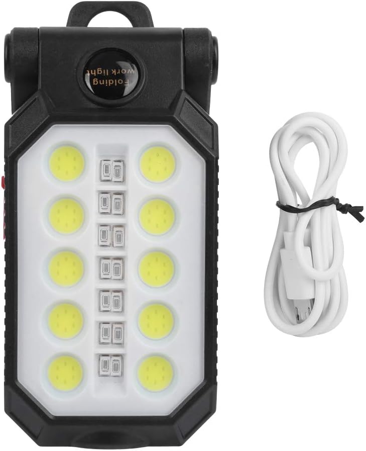LED Work Light, Portable USB Charging Lamp, 25LED Inspection Light with Magnet for Truck Car Repair Workshop Garage Household