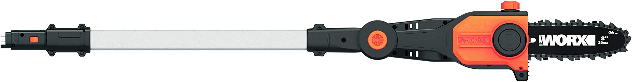 WORX WA0307 20V Chainsaw Head Attachment for WG252E Series, Pole Trimmer Conversion, Tool Only