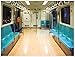 Produktbild Fototapete U-BAHN-(20p)-Größe 350x260cm in 7 Bahnen-Inkl. Kleister-PREMIUM-Photo-Tapete XXL Foto-Mural Bild Poster New York Paris London City Insel Skyline Amerika USA Rosen Japan Italien