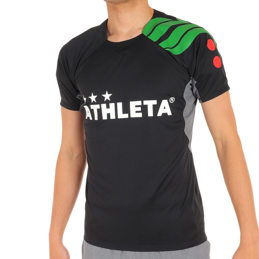 Amazon | [アスレタ] ATHLETA サッカー フットサルウェア Tシャツ 切替
