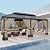 Kurapika 12' x 20' Hardtop Gazebo, Outdoor Metal Gazebo with Galvanized Steel Double Roof Canopy, Netting and Curtain, Aluminum Permanent Pavilion Gazebo for Patio, Backyard, Lawn, Sand