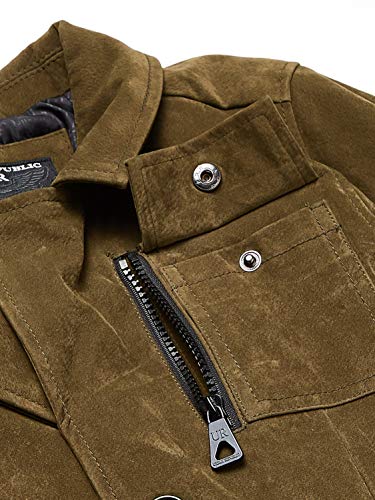 Image of URBAN REPUBLIC Boys Trendy Pu Suede Jacket