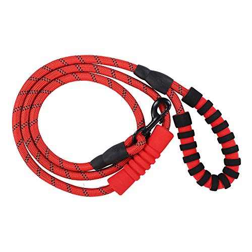 Junlucki Corda antiderrapante para puxar, corda de tração, confortável para fornecimento de cães de