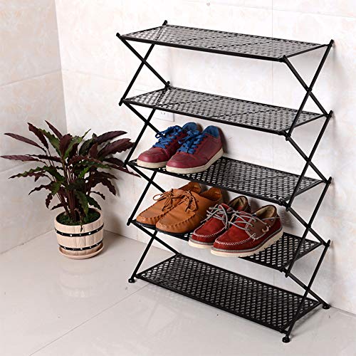 Meuble de rangement à chaussures pour couloir armoire fine métallique