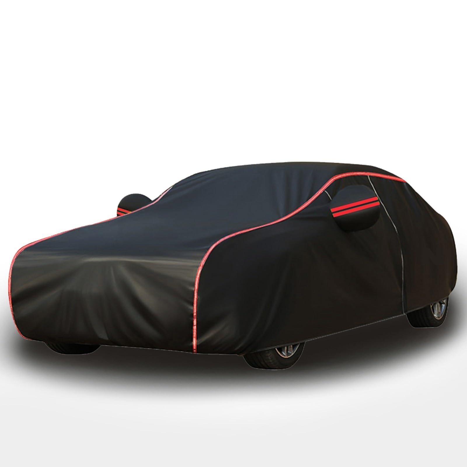 Funda Coche Exterior para Honda Civic Sedan/Coupe (1995-2025), Funda para Coche Exterior Impermeable, Funda de Coche Exterior Antigranizo, Cubre Coches Exterior Antipolvo Antirayones Anti-UV(3,With Co