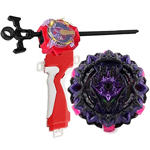 Buywin Bey Battle Evolution GT Blade Turbo B-169 Booster Variant Lucifer Starter Set Red Lr Sparking Launcher Handle Grip Kit Kit Batting Top Games Accessories Bey Burst Gaming Top Spinning Toy s