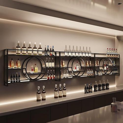 Étagère à vin murale moderne pour optimiser un petit espace