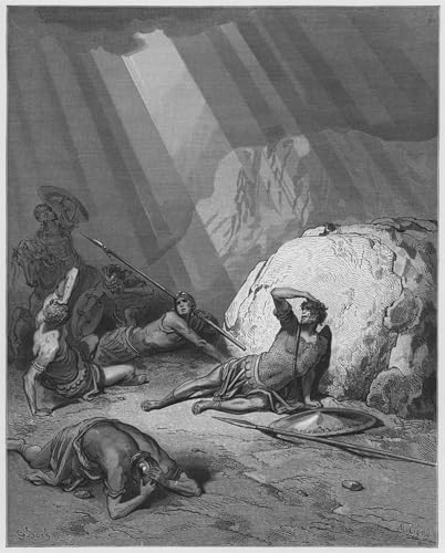 Cuadro en Lienzo Gustave Dore 60x90cm para Oficina y Espacios de Lectura