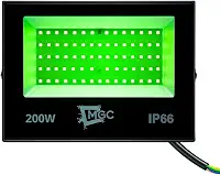Refletor Holofote 200W Luz Verde A Prova D' Agua Bivolt Uso Externo