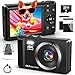 4K Digitalkamera mit 32 GB TF-Karte 44 MP Autofokus Fotoapparat mit 16X Digitalzoom Tragbar Kompaktkamera mit wiederaufladbare 2 1200mAh Batterien, USB-Kabel, für Teenager Erwachsene Anfänger Digitalkamera günstig Kaufen-4K Digitalkamera mit 32 GB TF-Karte 44 MP Autofokus Fotoapparat mit 16X Digitalzoom Tragbar Kompaktkamera mit wiederaufladbare 2 1200mAh Batterien, USB-Kabel, für Teenager Erwachsene Anfänger