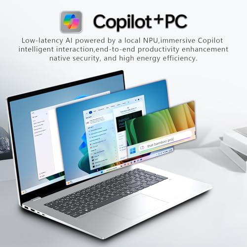 Image of HP OmniBook 7 AI Laptop 17.3 inch Touchscreen, Core Ultra 7 258V, 32GB RAM, 2TB SSD, Intel Arc Graphics, AI PC with 47 Tops NPU, Thunderbolt 4, Wi-Fi 7, Long-Lasting Battery, Windows 11H, w /PCO Cooler