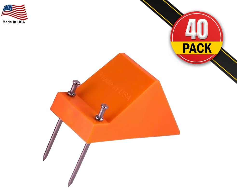 Mytee Products (40 Pack) Plastic Pipe Chocks 5", Used for up to 16" Pipes