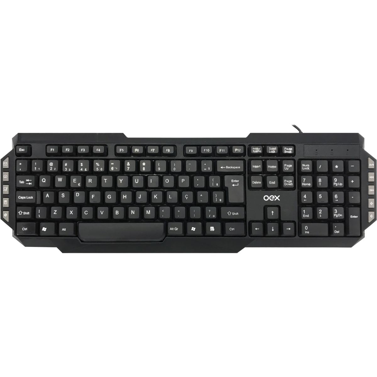 Teclado Com Fio Oex Multiwork Tc103 | Amazon.com.br