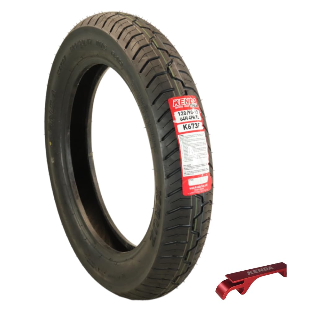 Amazon.com: Kenda Kruz K673 120/90-17 (64H) Front Motorcycle Tire