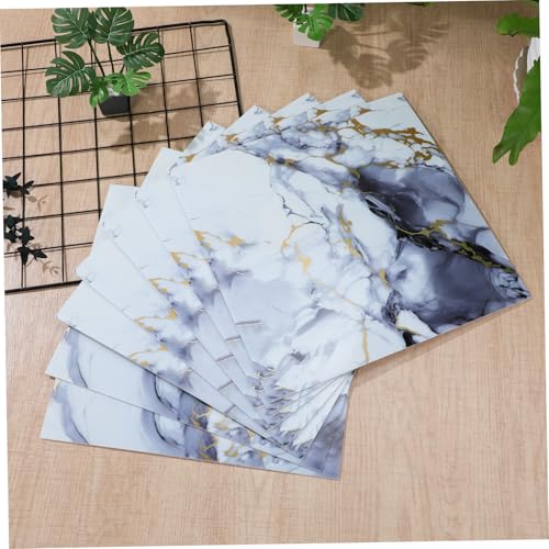 Marble panels stick wall tiles en finition effet marbre premium - 7